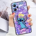 thumbnail image 3 of Funda de teléfono con dibujos animados de Stitch para Xiaomi Redmi Note 13, 12R, 12, 12S, Turbo, 11, 11T, 11S, 10, 10S Pro Plus 5G, color negro, 3 of 5