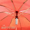 thumbnail image 2 of OULII Perche de Parasol de Patio Réglable Argentée de Remplacement pour Accessoires de Parasol d'Extérieur, 2 of 7
