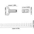 thumbnail image 2 of Generic 2 Set Brake Arm Return Springs Metal Rear Hand Brake, 2 of 6