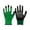 Green, variant on Breathable Natural Latex Gardening Gloves for Women and Men, 1 Pair Non Grip Work Gloves, Outdoor Protective Gloves for Yard Work, Lawn Care, Planting, Medium Size, Durable and Comfortable