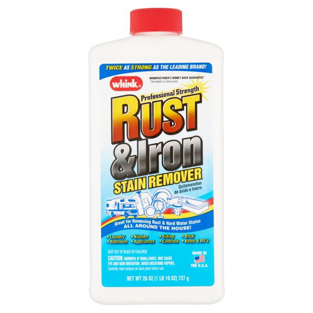 Whink Rust & Iron Stain Remover, 26 oz