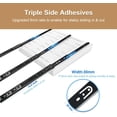 thumbnail image 2 of Expandable Pull Out Cabinet Organizer, 2-Pack Adhesive Slide Out Drawers for Kitchen Cabinets Pantry Bathroom Sliding Drawer, Heavy Duty Cabinet Pull Out Shelves Storage(NOT for Cabinets with Lips), 2 of 18