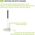 thumbnail image 3 of Champion Sports Batting Tee Trainer - 21" to 35", 3 of 6