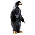 thumbnail image 2 of Estatua de pingüino nórdico, figurita de resina, escultura artesanal de animales para centros de mesa, estantería, decoración para sala de estar negro Soledad Estatua de escultura de pingüino, 2 of 10
