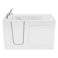 thumbnail image 2 of Avano B3060la Architect Series 60" Gel Coated Air Bathtub For Alcove Installations - White, 2 of 6