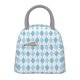 thumbnail image 1 of Easygdp Blue and White Squares Bolsa de Almuerzo Insulada Grande, Forro de Aluminio, Diseño Espacioso, a Prueba de Fugas, Ideal para Trabajo, Picnics, Viajes y Actividades al Aire Libre, 1 of 6