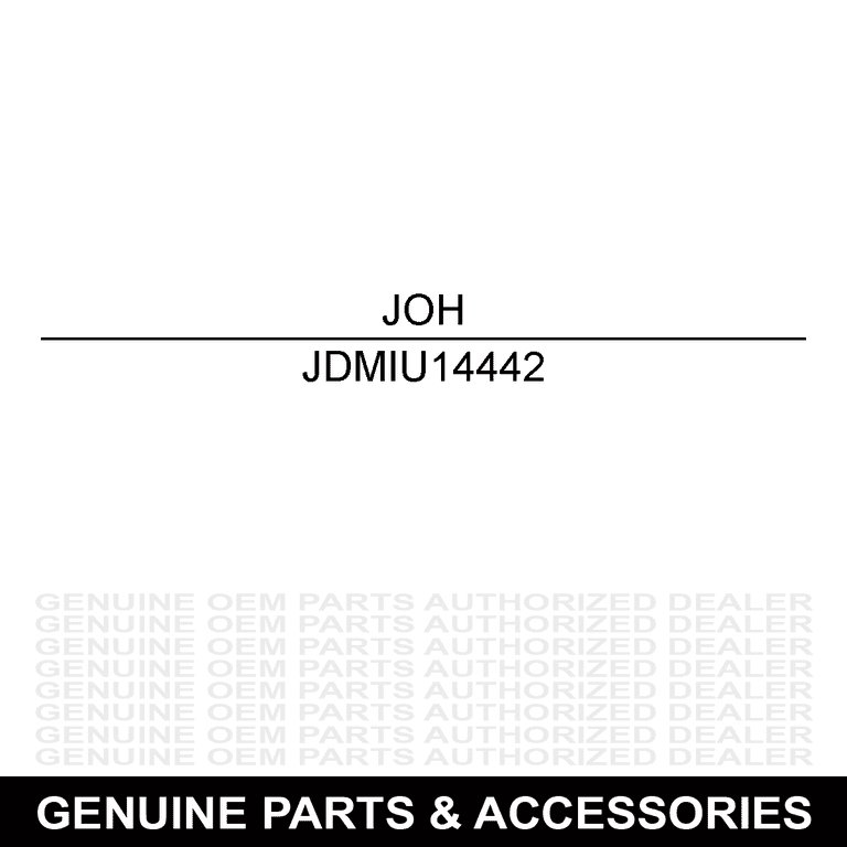 John Deere MIU14442 Oil Pressure Switch Z445 Z655 Z850 Z920