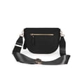 thumbnail image 2 of Bolso bandolera FEIBOON de nailon negro tipo riñonera, 2 of 6