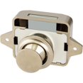 thumbnail image 5 of 2PCS Push Button Locks Cabinet Door Catch Lock for Caravan Motorhome Camper Van Latch Cupboard（gray）, 5 of 5
