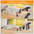 thumbnail image 4 of Reposapiés para Ventana de Gato Nxwjoy 2 en 1 Cama Ajustable para Gatos Grandes, 4 of 8