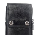 thumbnail image 4 of Riñonera multifuncional Funda para teléfono Funda protectora para teléfono móvil Negro Sunnimix Bolso de cintura multifuncional, 4 of 8