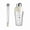 Silver, variant on 600ML Glass Cocktail Shaker, Manual Hand Shake Mixing Cup, Clear Glass Bar Shaker Pot for Home Bar Cocktail and Beverage Making Lovers
