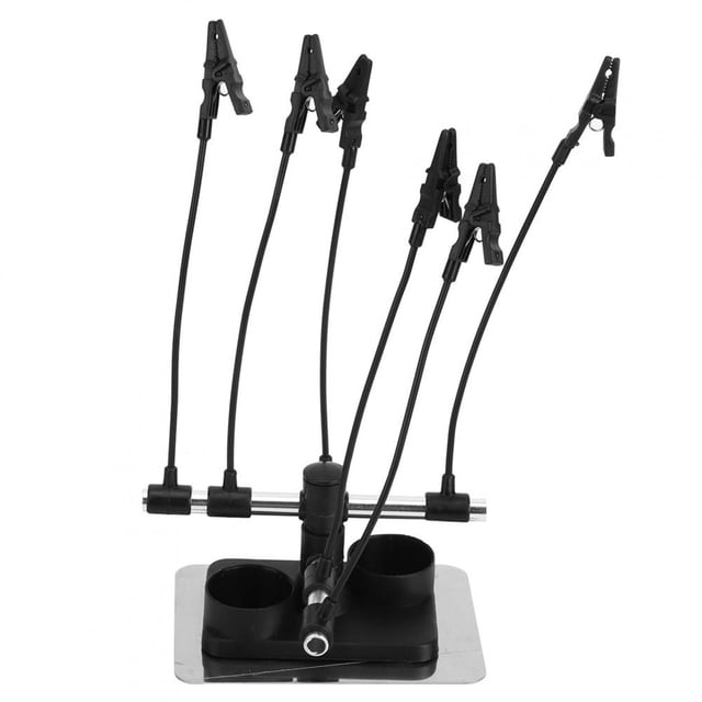 Airbrush Holder, Durable Airbrush Holder Clips, High Temperature Resistant Airbrush Sprayer Stand, For Paint Spraying Room Easy To Use Painting Model Practical