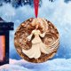 thumbnail image 4 of XWSHYW Adornos Colgantes Colgante de Ángel de Navidad, Árbol de Navidad Acrílico, Colgante Decorativo, 4 of 6