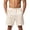 Beige, variant on VV AVEORS Plus Size Men'S Cotton Sweat Shorts Baggy Sweatpants Mens Lounge Sweatshorts Workout Gym Shorts With Pockets Dark Blue 5XL