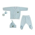 thumbnail image 1 of Bambini CS-510B-open Ensemble en Molleton, Bleu - Molleton, 1 of 3