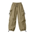 thumbnail image 5 of Womens Cargo Pants Lightweight Baggy Hiking Parachute Pant with Pockets Workout Athletic Casual Trouser Outdoor 2026, 5 of 5