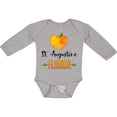 thumbnail image 3 of Inktastic St. Augustine Florida Orange in Heart Boys or Girls Long Sleeve Baby Bodysuit, 3 of 5
