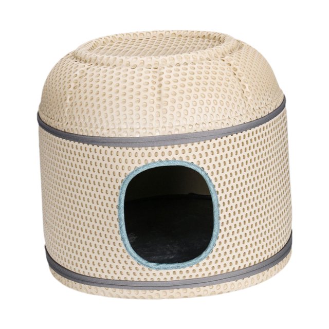 Cama para gatos de interior, casa para gatos EVA, condominio creativo, cueva escondida para gatos, nido para gatos gatitos, para dormir Caqui