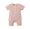 Autre, variante sur ITFABS Bébé?S Manches Courtes Contraste Couleur Col Rond Romper à une Poitrine