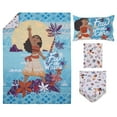 thumbnail image 2 of Disney Moana Free as the Ocean 4 Piece Toddler Bed Set, 2 of 8