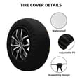 thumbnail image 2 of Yiaed Berry Fruits Print Print Tire Wheel Cover, tire covers for trailers,rv wheel covers,rv tire covers, camper tire covers,tire covers for cars-16 inch, 2 of 6