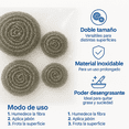 thumbnail image 2 of Set 8 Fibra Acero Inoxidable Chica Y Media Esponja De Cocina Unimax, 2 of 4