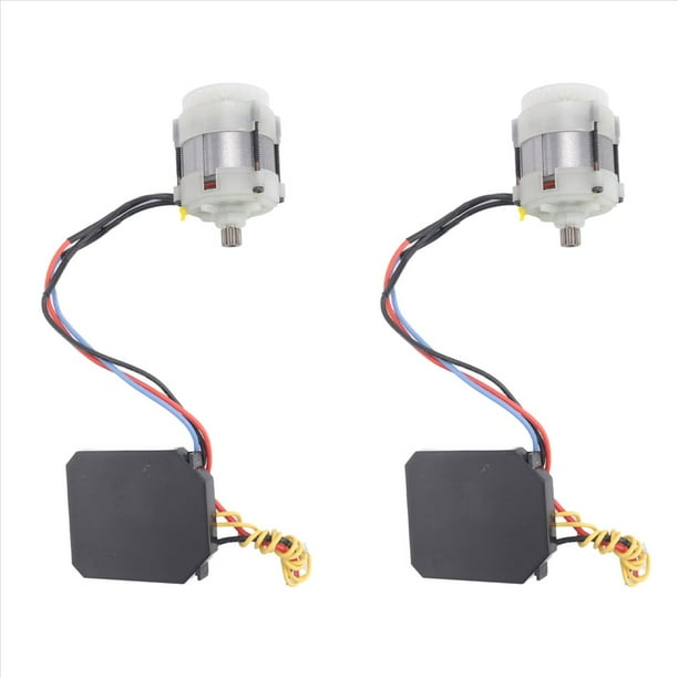 2X Motor de Motosierra Minisierra Motor Sin Escobillas Eléctrica de Litio 21 V 14 Dientes Motor Tipo 550 para Minisierra de 4 Pulgadas/6 Pulgadas/8 Pulgadas