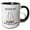 Black/White, variant on 3drose, Classic Sailboat for Sailing Newport, Rhode Island., 11oz Magic Transforming Mug