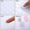 thumbnail image 3 of 800Pcs Clear Sticky Tack Poster Putty Museum Putty Gel Glue Dots 0.39" Double Sided Mounting Putty Stick Tack for Wall Hanging Sticky Dots Tacky Putty Clear Removable Putty Adhesive Dots Sticky Putty, 3 of 13