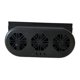 thumbnail image 5 of Ventilador de ventana de coche Fácil de instalar Accesorios para coche Ventanas laterales Ventilador de ventilación automático negro, 5 of 9
