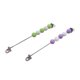 thumbnail image 1 of Tablero sensorial de 2 piezas con cuentas, juguete práctico para desarrollar habilidades sensoriales. violeta verde, 1 of 5