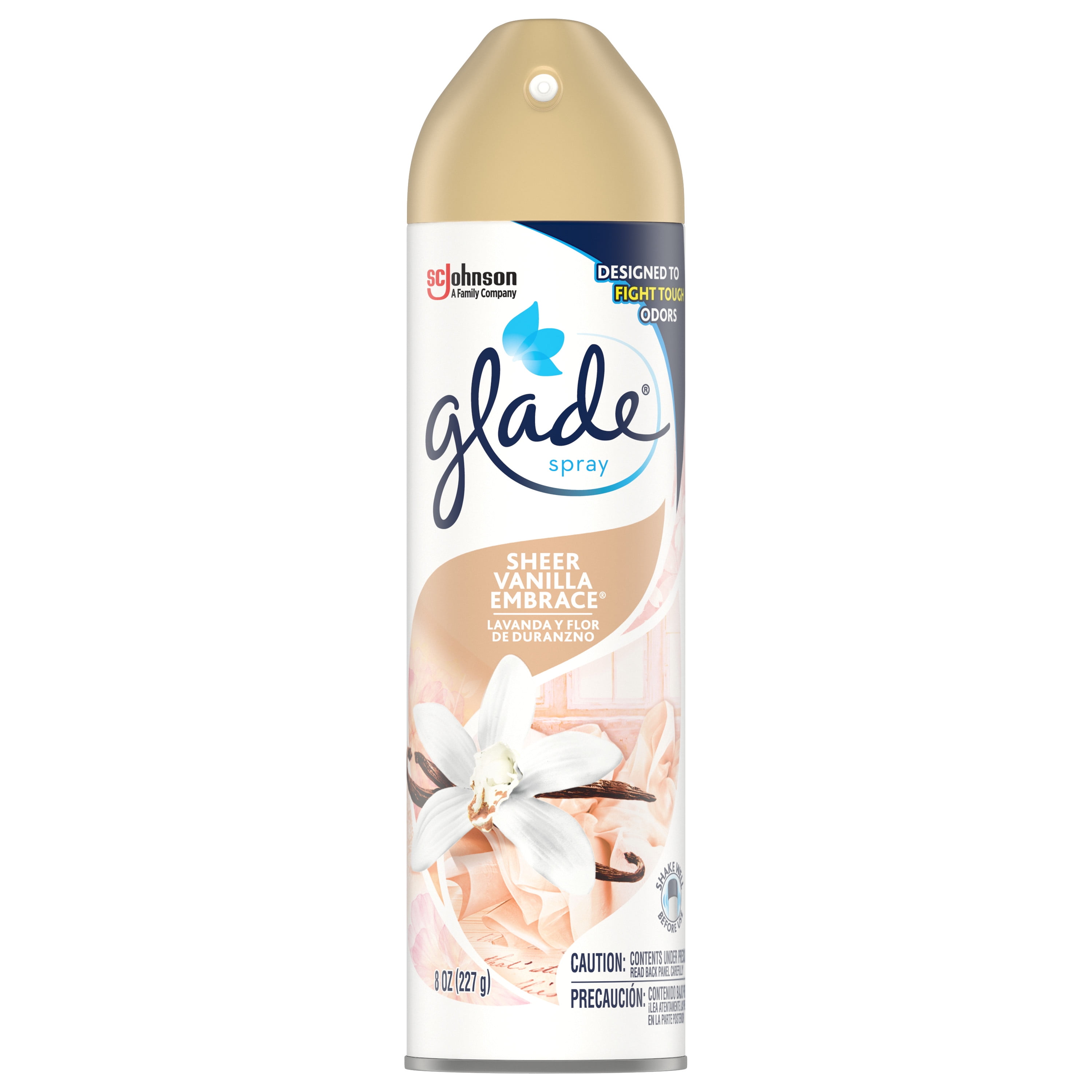 Glade Sheer Vanilla Embrace Room Spray Air Freshener, 8 oz