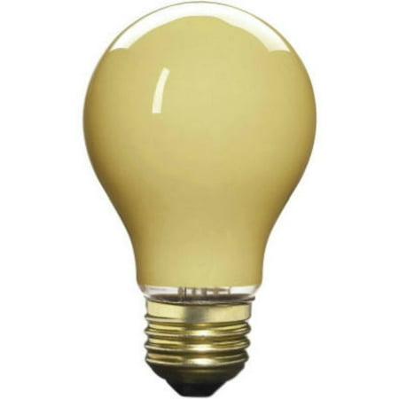 

1 PC-Westpointe 70801 Medium Base Yellow Bug Light Bulb 60W 130V 2-Pack