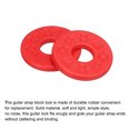 thumbnail image 4 of Correa de Bloqueo para Guitarra Unique Bargains Rojo Arandela Protector Paquete de 4, 4 of 5