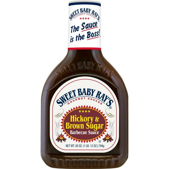 Sweet Baby Ray's Hickory & Brown Sugar Barbecue Sauce - 28 oz (Packaging May Vary)