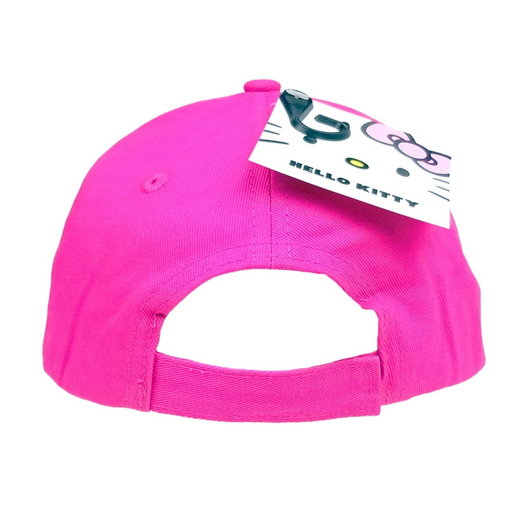 Hello Kitty Butterfly Baseball Cap for Kids, Adjustable, 100