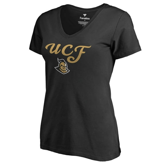 Women's Black UCF Knights Freehand T-Shirt