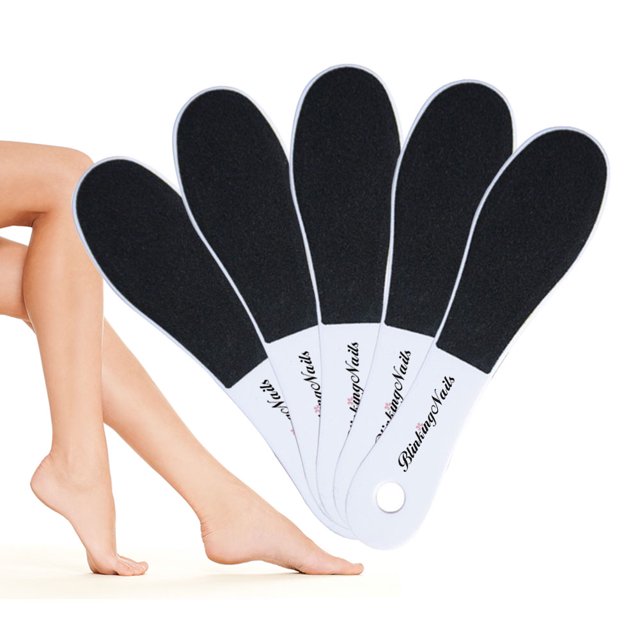 BlinkingNails 5pcs Foot Rasp File Plastic Foot File Callus Remover, Professional Foot Scraper Foot File, Pedicure Foot File, Foot Rasp Polisher, Foot Rasp Double Sided Foot Rasper Foot Filer