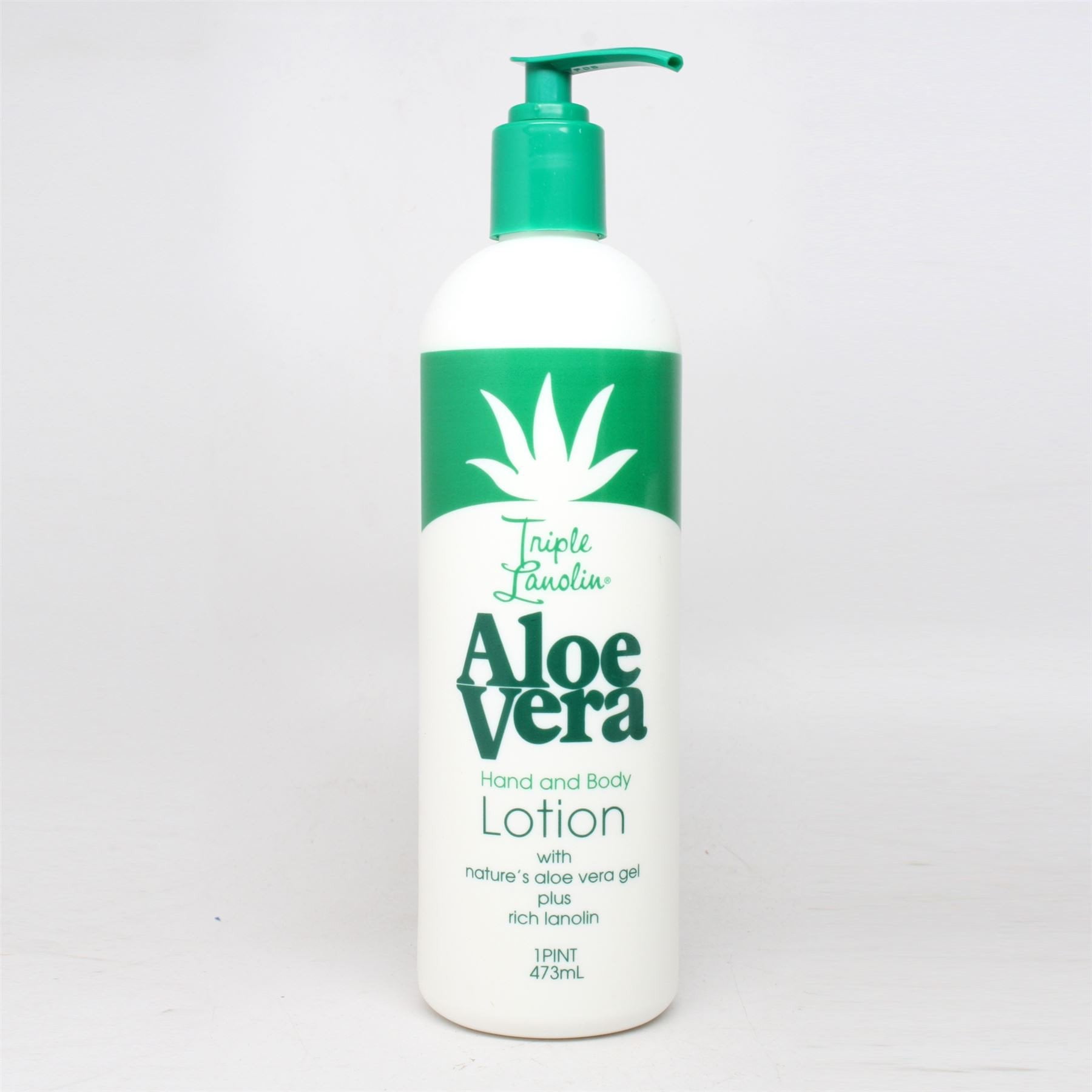 TRIPLE LANOLIN Aloe Vera Hand & Body Lotion 16 oz
