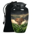 thumbnail image 2 of Elephant Large Cremation Urn for Men, Small Urn for Ashes for Women, Urns for Human Ashes Adult Man, Burial Urns for Adult Human Ashes(Size - 10inch 1Pcs, 3inch 1Pcs), 2 of 4