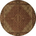 thumbnail image 1 of Ahgly Company Indoor Round Persian Brown Traditional Area Rugs, 8' Round, 1 of 4