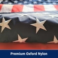 thumbnail image 3 of Mogarden 4’ x 6’ Oxford Nylon American Flag Outdoor Flag and Banner, Embroidered Stars, Sewn Stripes, 3 of 8
