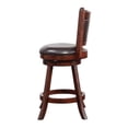 thumbnail image 4 of Boraam Rhea Tabouret Rond Pivotant de 24 Po en Hauteur en Noisette, 4 of 4