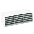 thumbnail image 2 of Classroom Keepers 15-Compartment File & Paper Sorter, White, 2 of 3