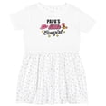 thumbnail image 3 of Inktastic Papas Little Cowgirl with Cowgirl Hat and Boots Girls Toddler Dress, 3 of 5