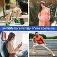 thumbnail image 6 of Compression Socks for Women: AMITOFO Open Toe Compression Socks for Women Men 20 30 mmHg with Zipper - Toeless Compression Socks Wide Calf Plus Size Improves Blood Circulation Relieves Swell, 4XL, 6 of 7