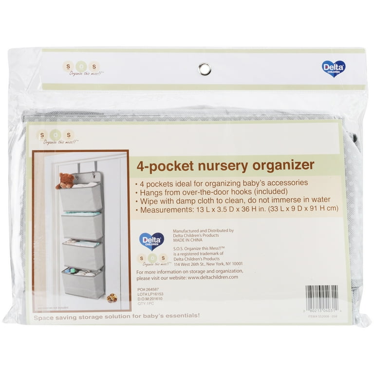 4-Pocket Hanging Wall Organizer - Delta Children