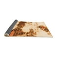 thumbnail image 2 of Ahgly Company Indoor Rectangle Abstract Orange Modern Area Rugs, 6' x 9', 2 of 4