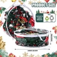 thumbnail image 4 of []  Wreath Plastic Storage Bags Christmas Clear Wreath Storage Bags  Container with Dual Zippers and Handles Case for Seasonal Holiday Garland(2pcs), 4 of 6